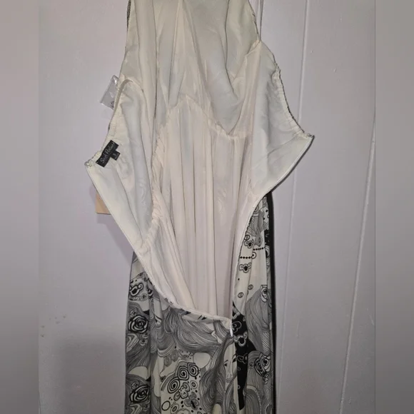 Smak Parlour Psychedelic Goddess Print Maxi Dress. Women's small - Picture 12 of 12